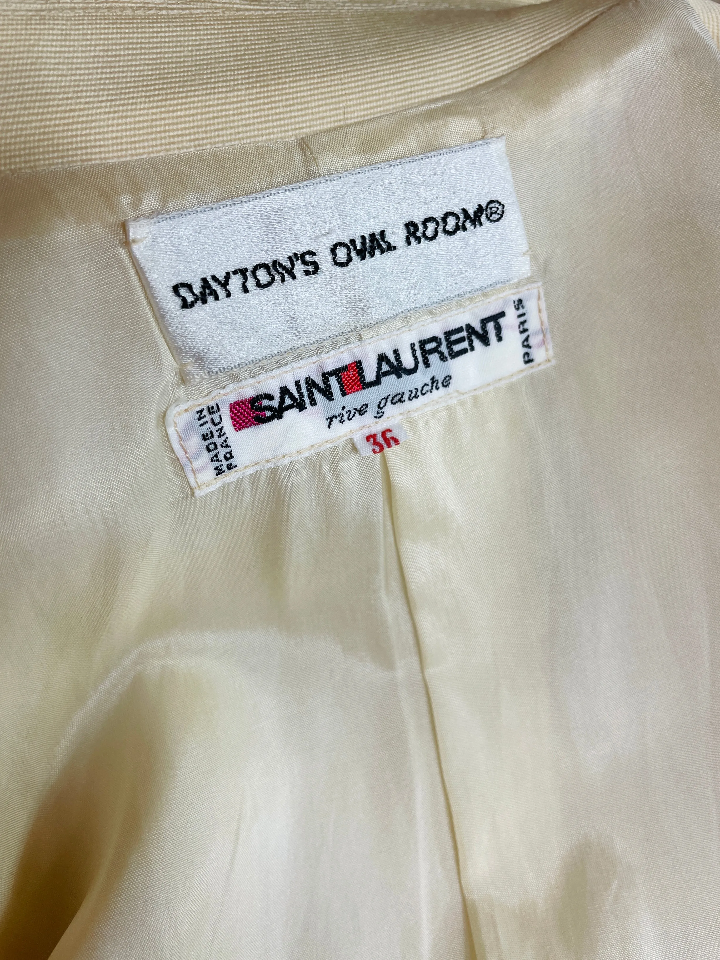 1970's Yves Saint Laurent Suit