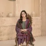 3 piece unstitch lawn collection Ilya by Tawakkal Fabrics-D-8530