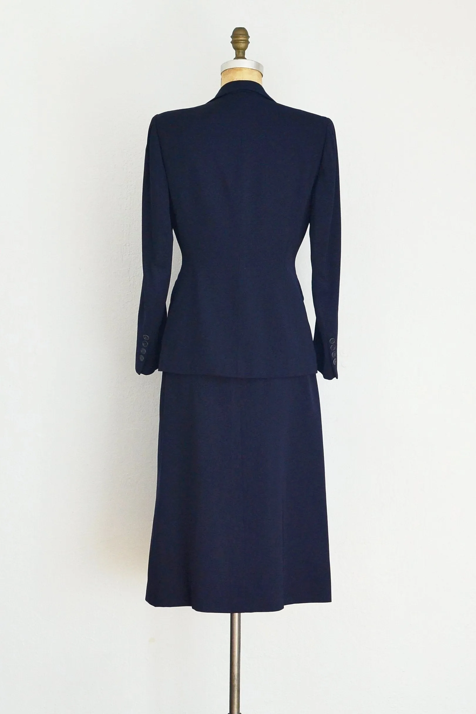40s Navy Blue Suit