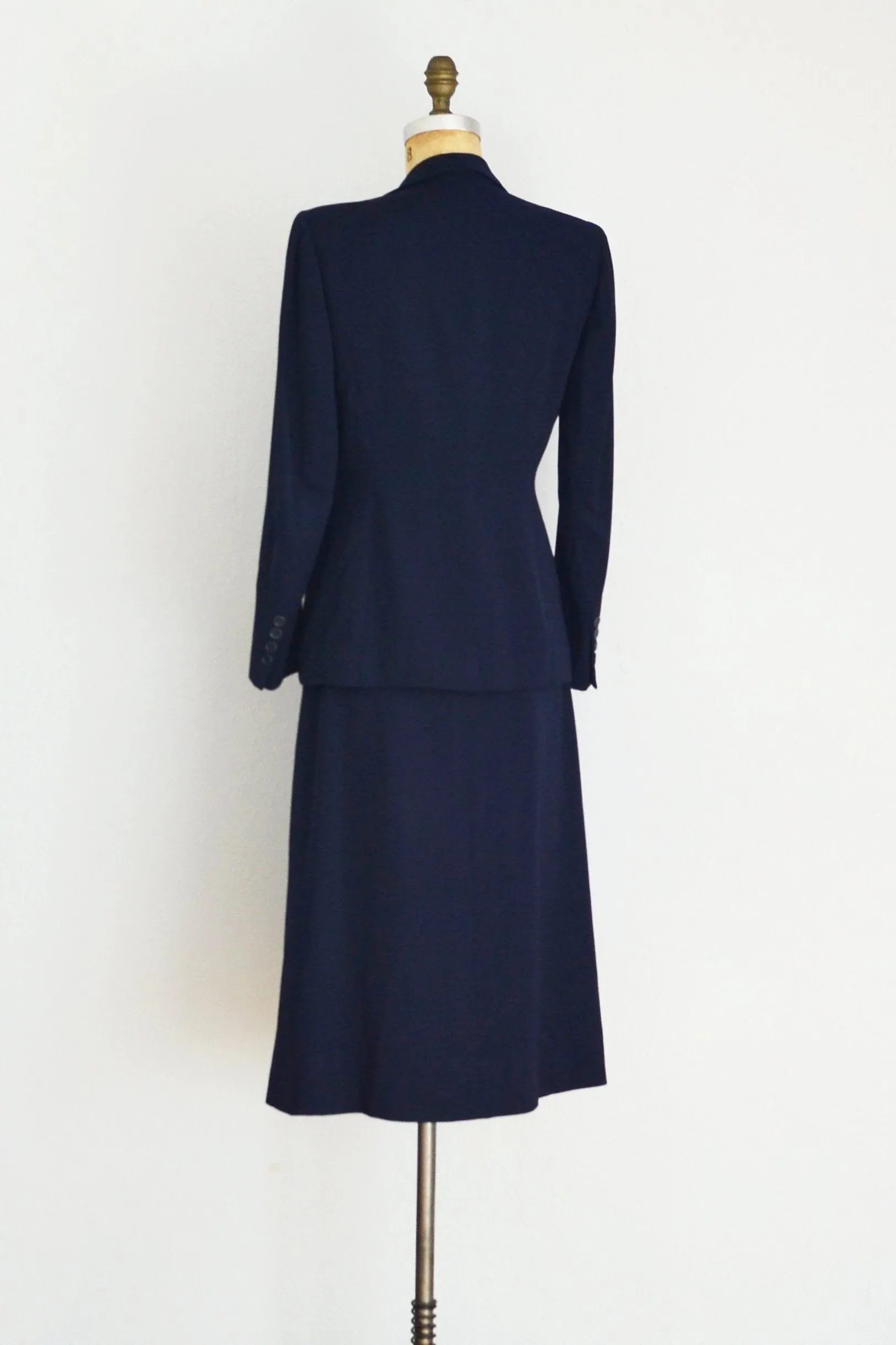 40s Navy Blue Suit