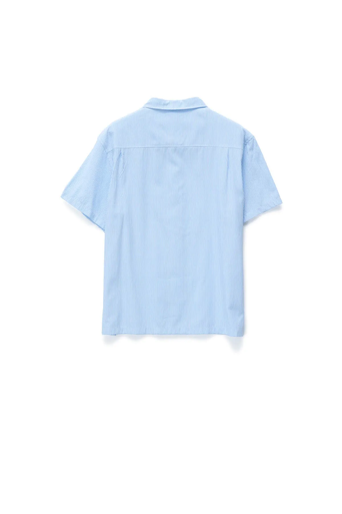 91 OXFORD SS SHIRT - BLUE STRIPE