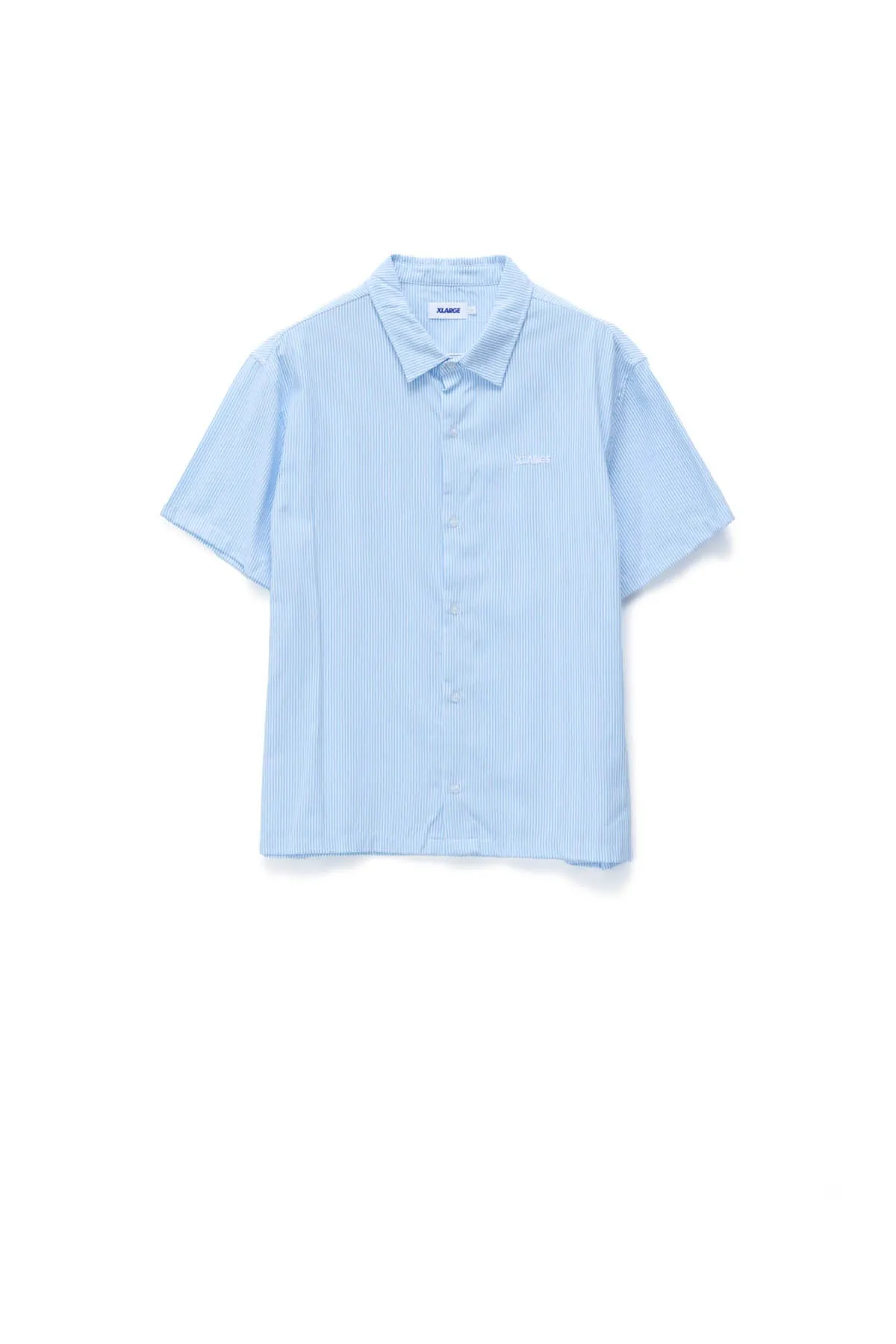 91 OXFORD SS SHIRT - BLUE STRIPE