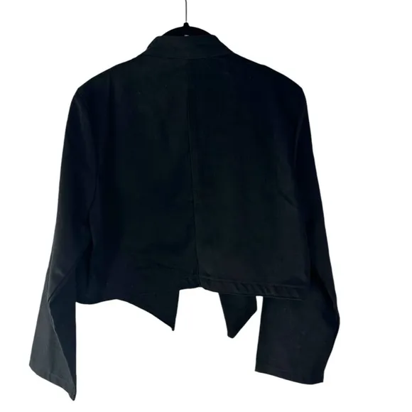A.C Western Cotton Maxi Skirt Suit Painted Black Size Medium