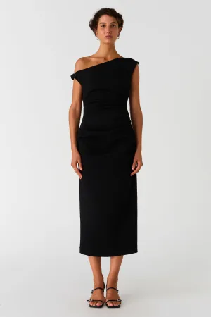 ALASKA CREPE MIDI DRESS