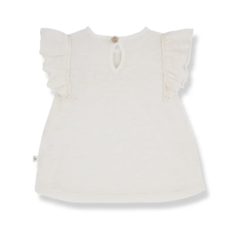 AMARANTA knit blouse - ecru