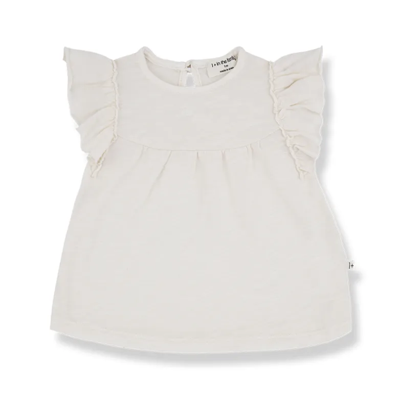 AMARANTA knit blouse - ecru