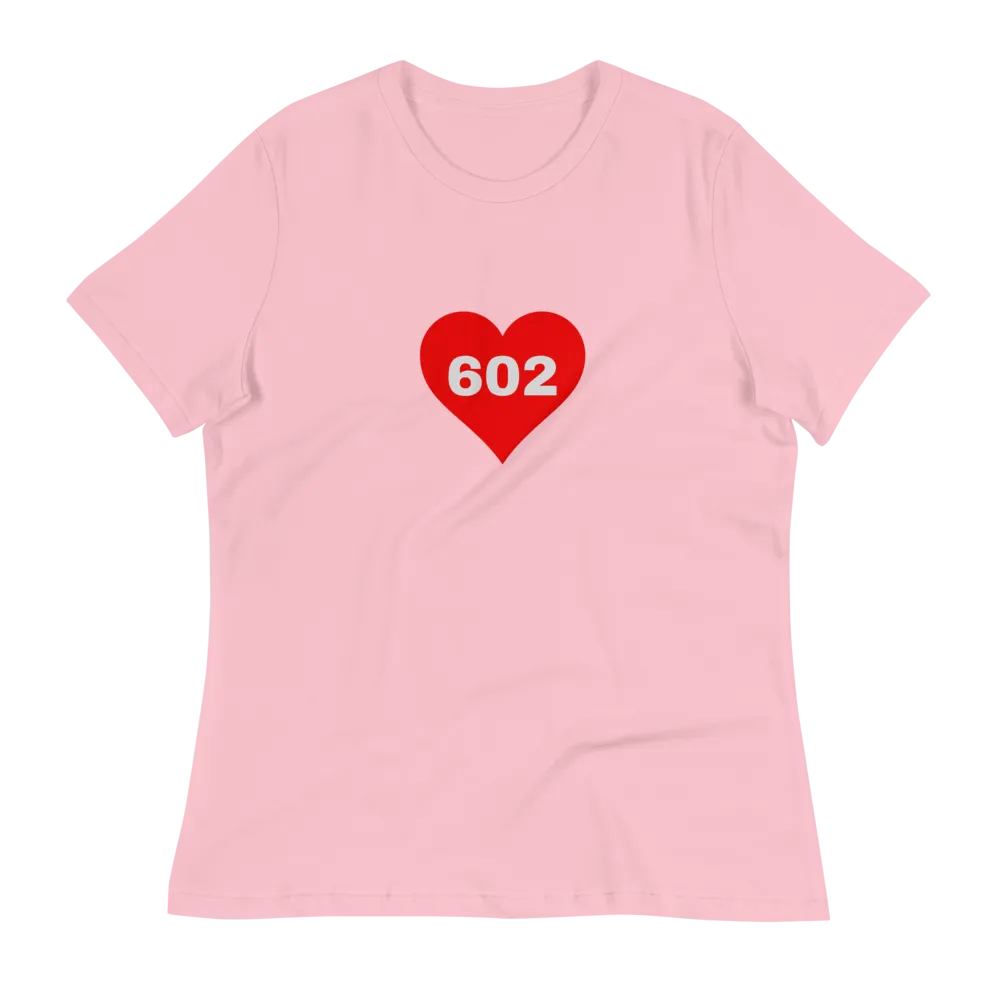 AREA CODE 602 Women's Relaxed T-Shirt