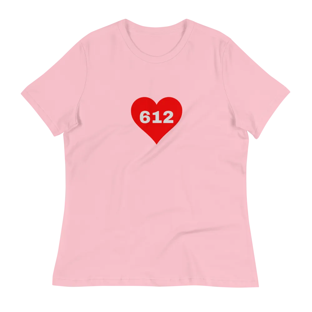 AREA CODE 612 Women's Relaxed T-Shirt