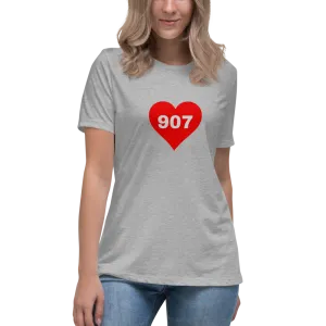 AREA CODE 907 Women's Relaxed T-Shirt