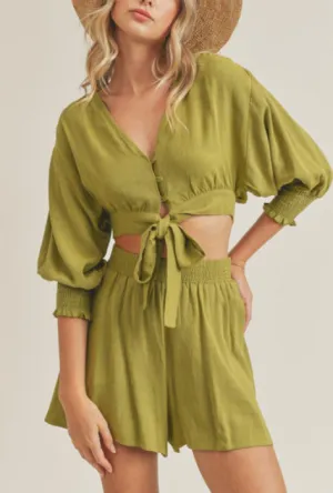 Aspen Avacado 2 PC Set