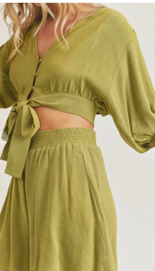 Aspen Avacado 2 PC Set