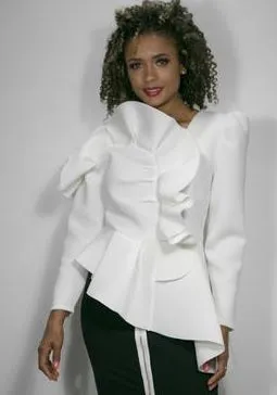 Asymmetrical Scuba Top