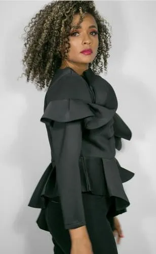 Asymmetrical Scuba Top