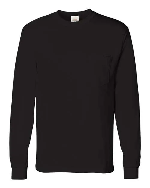 Authentic Long Sleeve Pocket T-Shirt