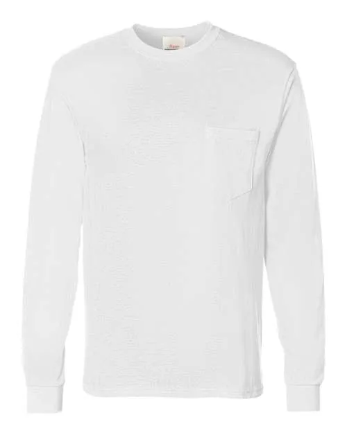 Authentic Long Sleeve Pocket T-Shirt