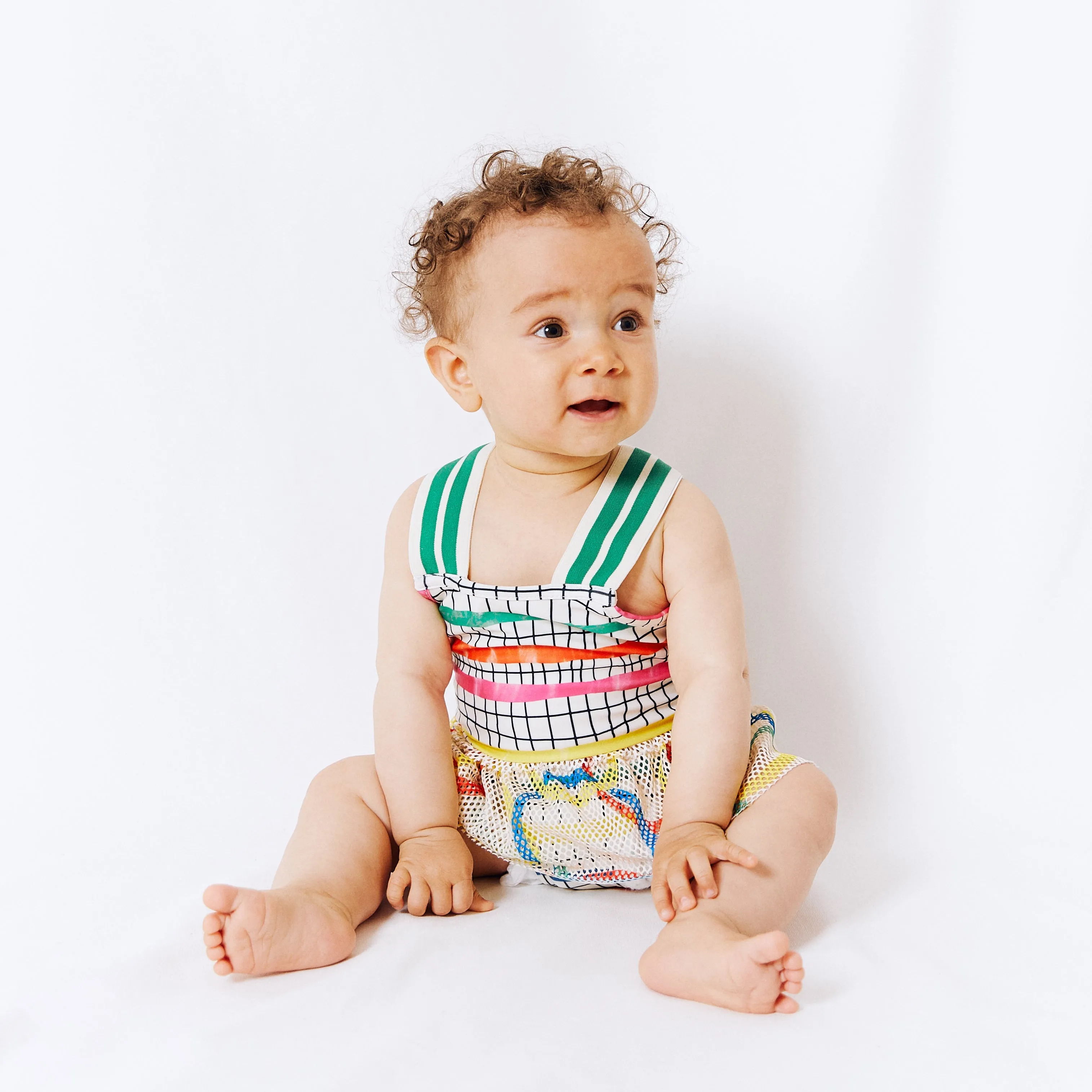 Baby Swim Suit // olympic steps // 0-3m // LAST ONE