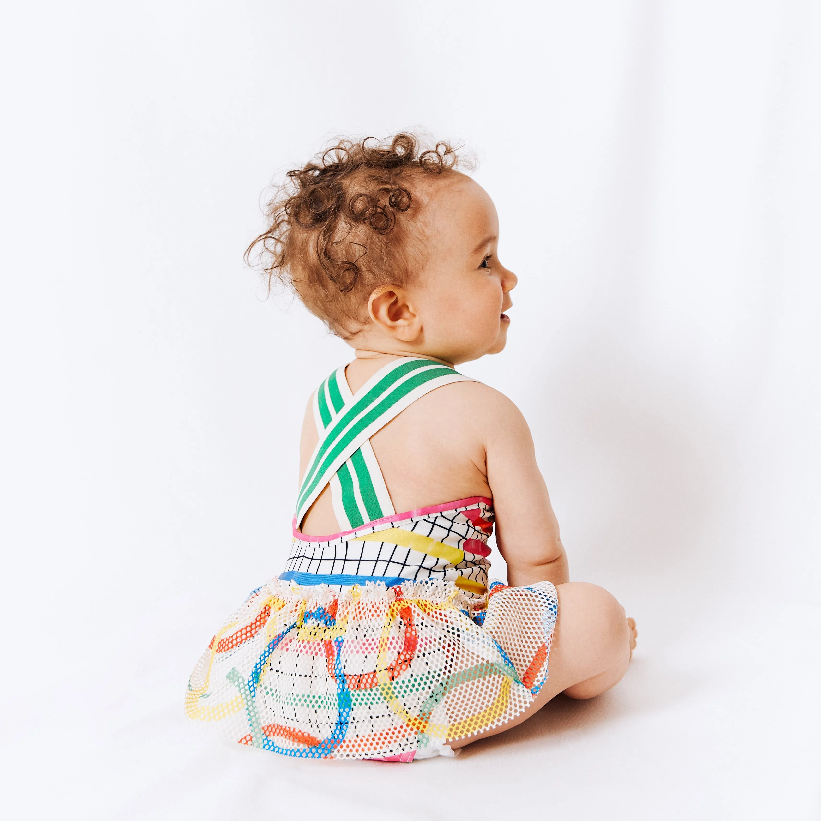 Baby Swim Suit // olympic steps // 0-3m // LAST ONE