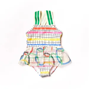 Baby Swim Suit // olympic steps // 0-3m // LAST ONE