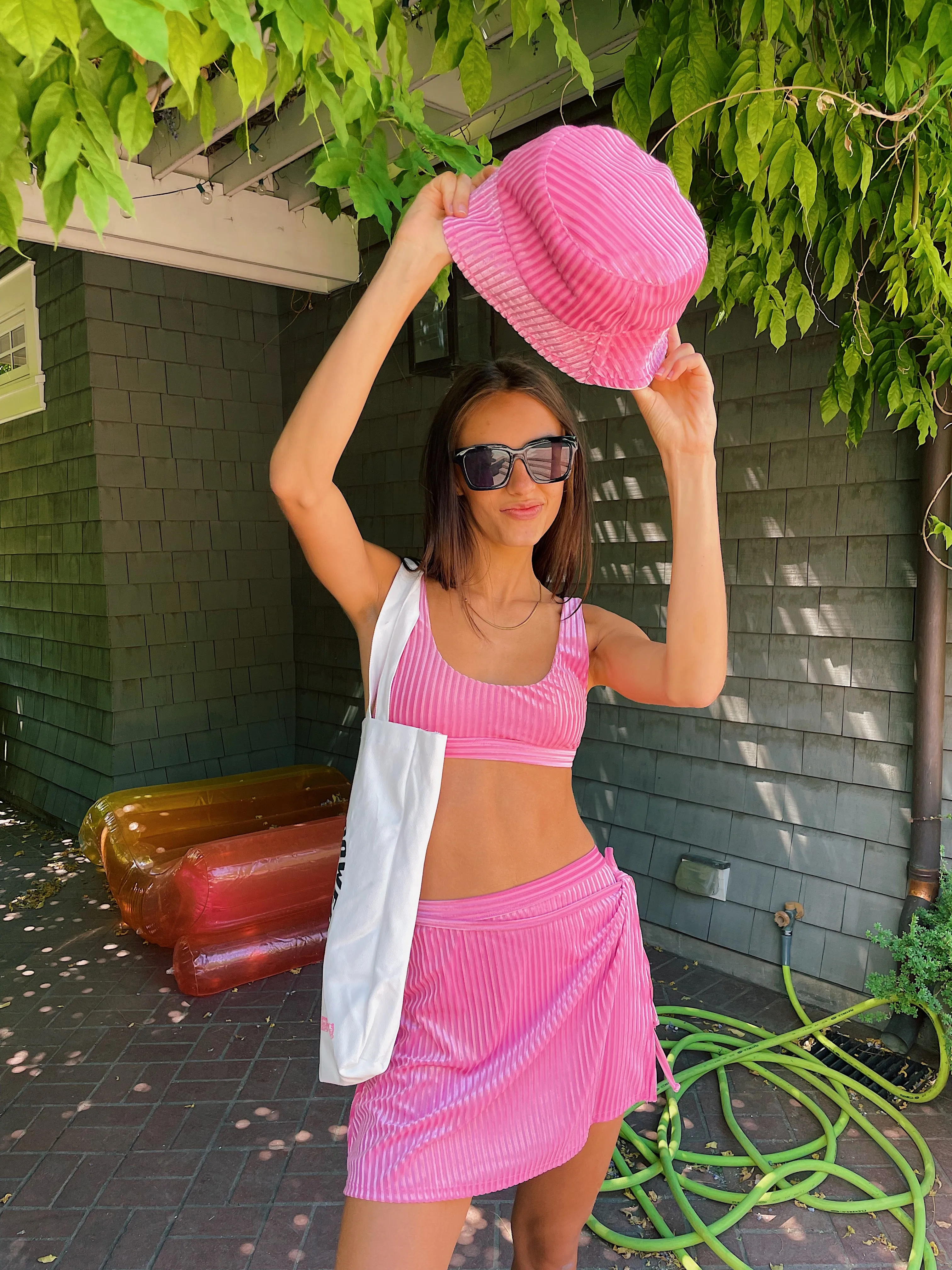 Barbie Girl Aglow Skirt // Pink Aura