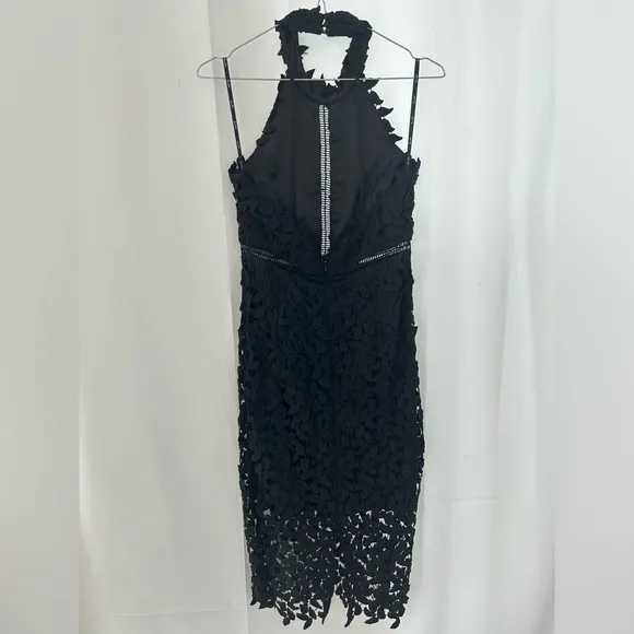 BARDOT Leaf Lace Sheath Dress