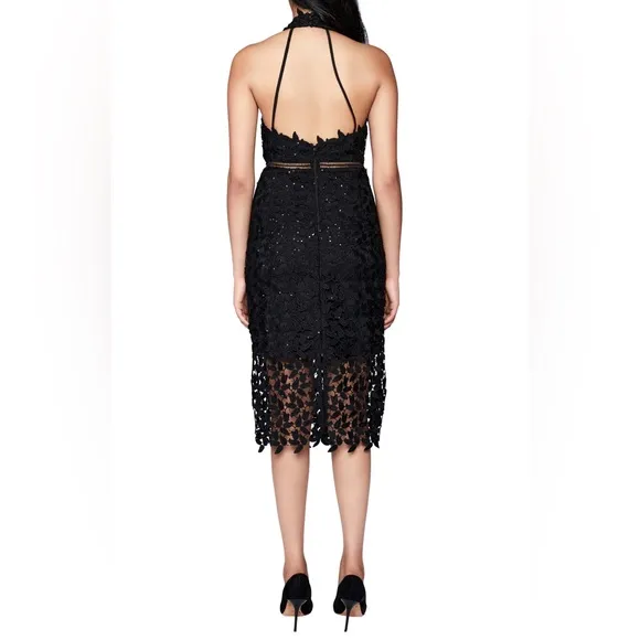 BARDOT Leaf Lace Sheath Dress