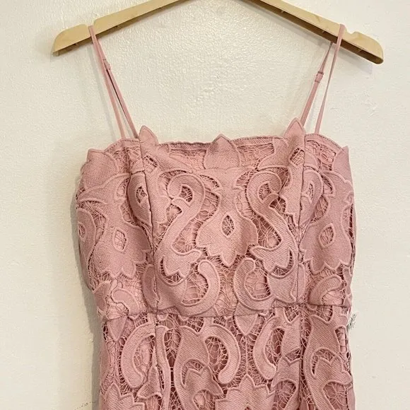 Bardot Woman Lina Lace Sheath Dress Size:10/L