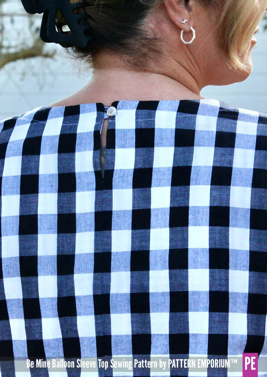 Be Mine | Balloon Sleeve Top Sewing Pattern