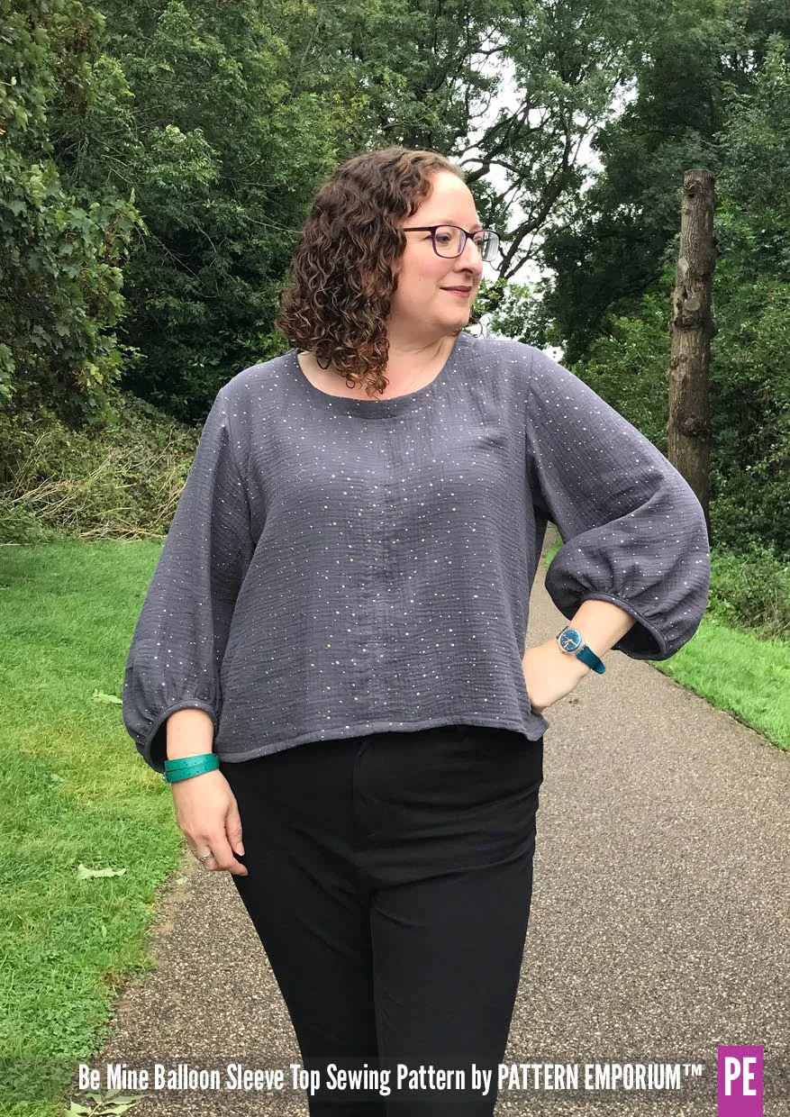 Be Mine | Balloon Sleeve Top Sewing Pattern