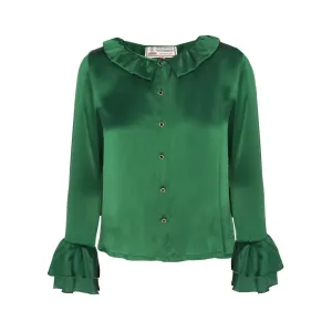 Belen Green Blouse
