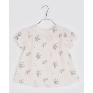 Beth blouse -blue floral
