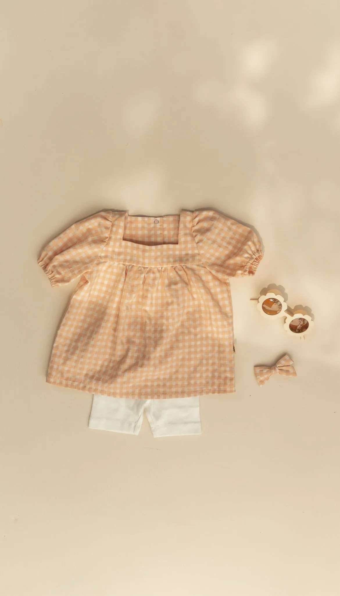 Biker Shorts - Coconut Milk