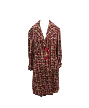 Bill Blass Late 60s/ Early 70s Pinky Tweed Skirt Suit