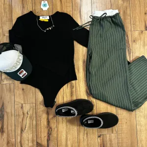Black Dri-Fit Body Suit