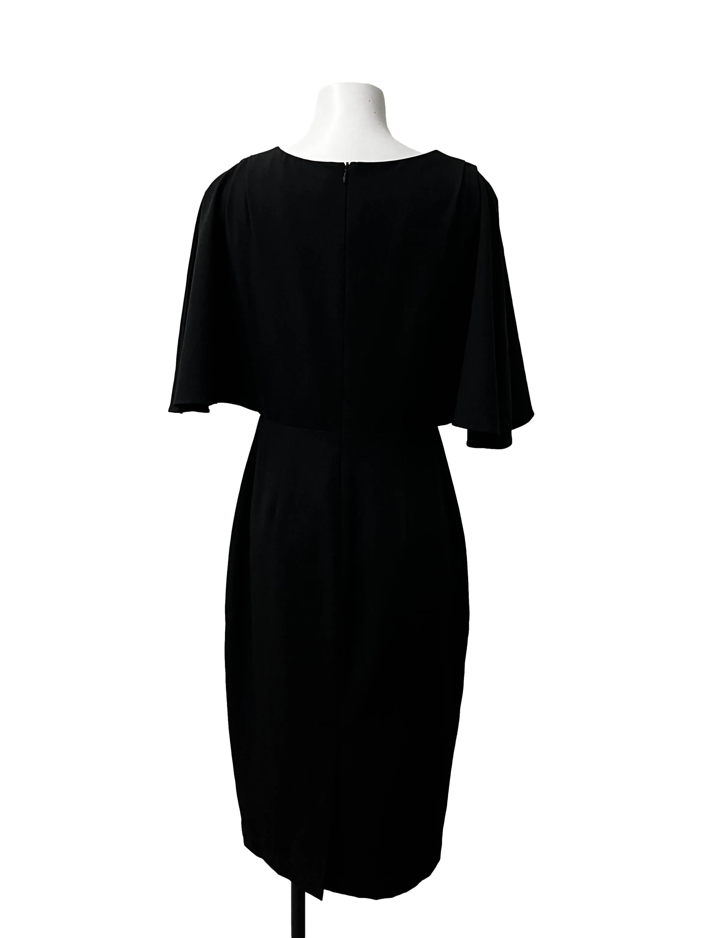 Black V-Neck Dress