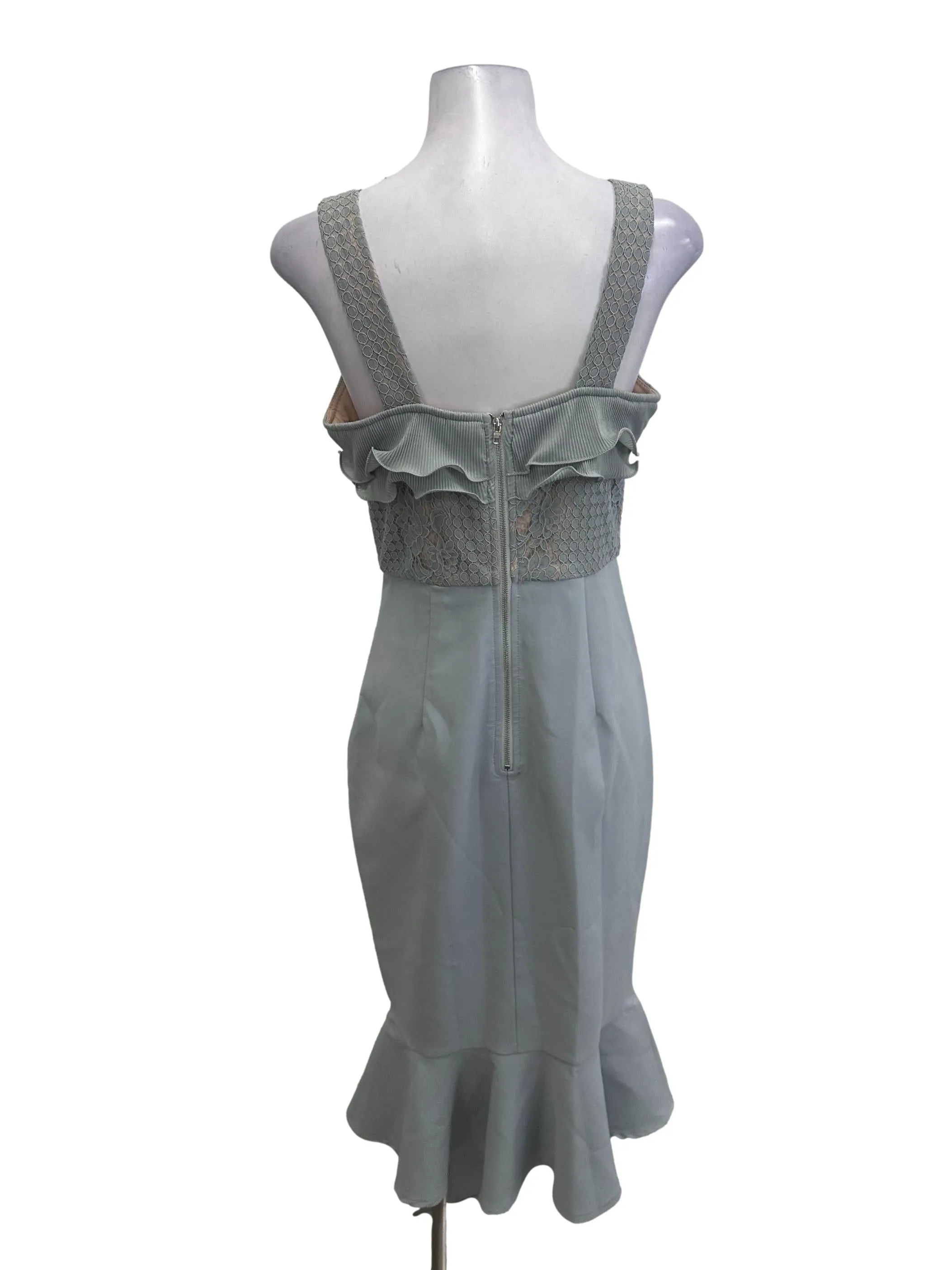 Blue Sheath Dress