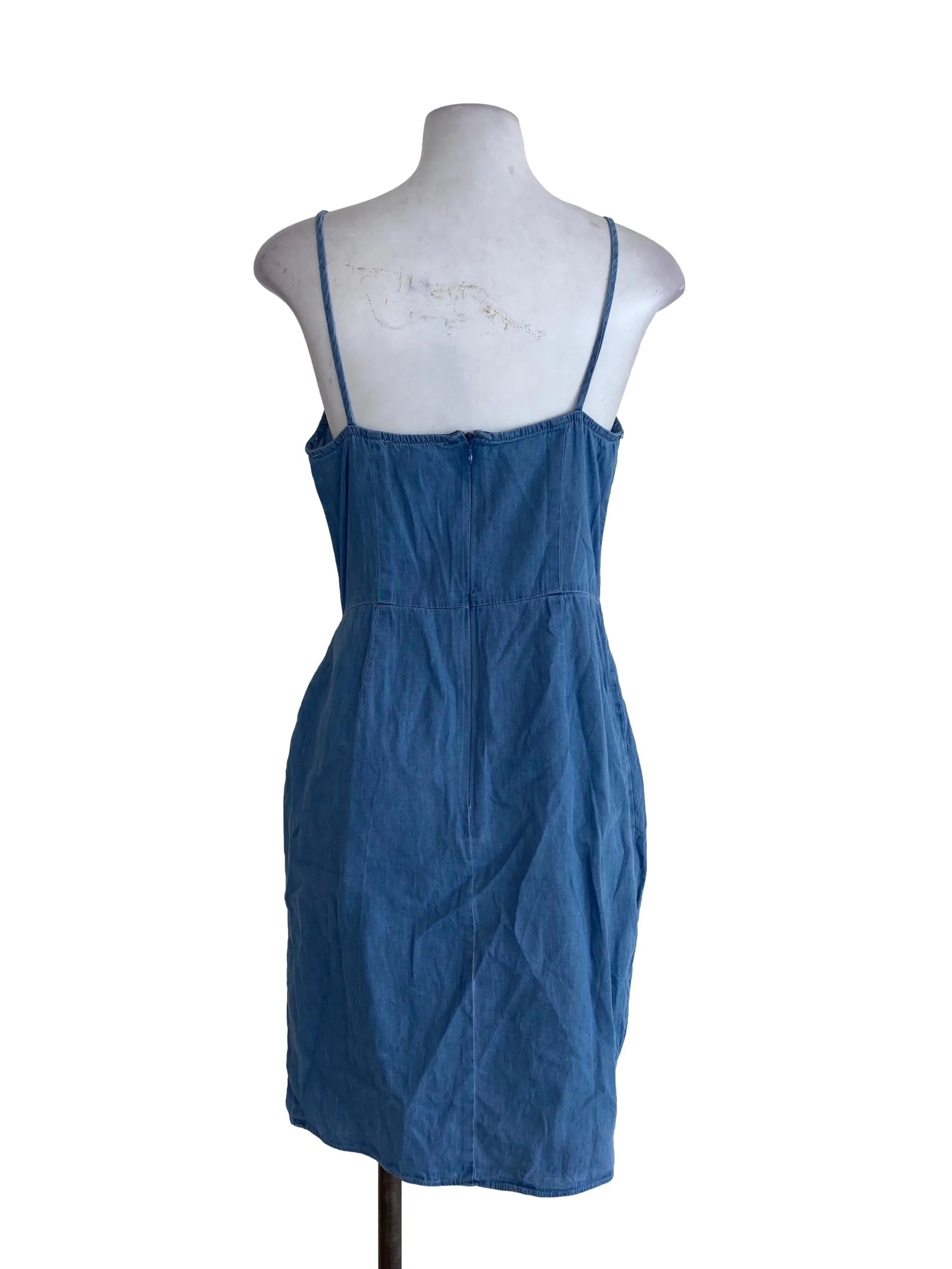Blue Sheath Dress