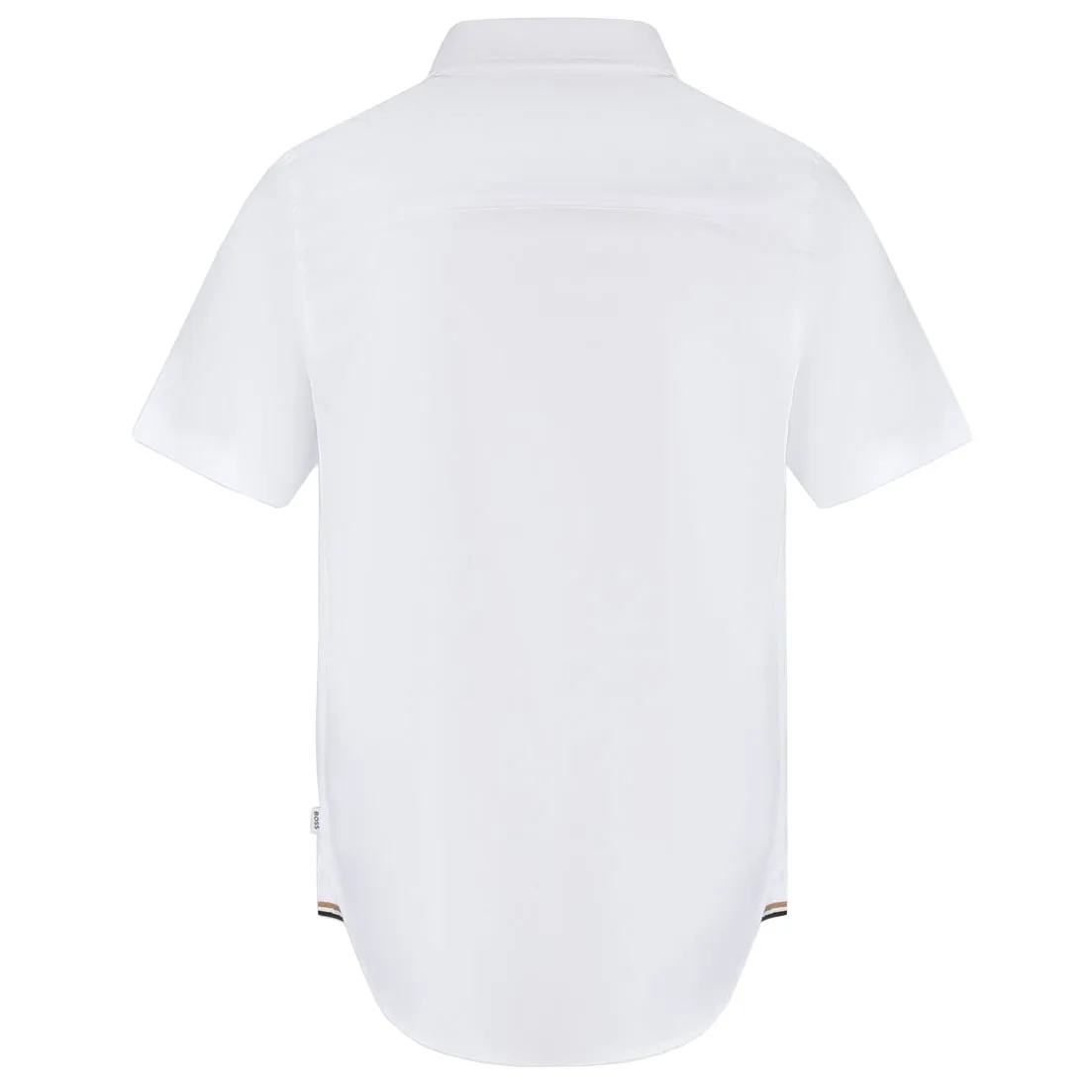 BOSS KIDS OXFORD SHORT SLEEVE SHIRT