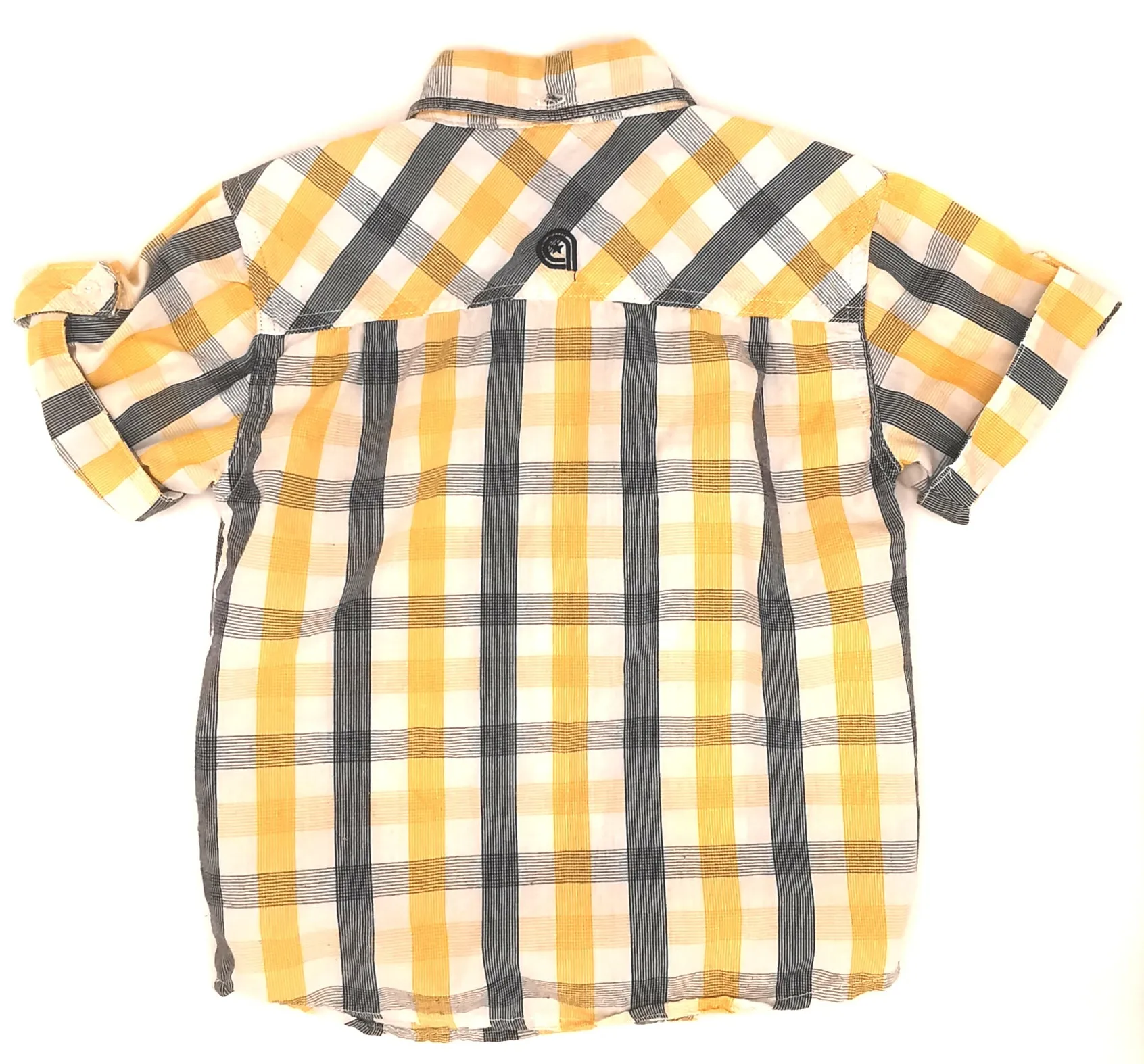 BOY SIZE 4 YEARS - AKDMKS JEANIUS, Casual, Shortsleeve Dress Shirt EUC B50