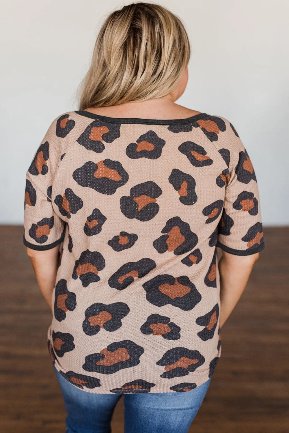 Boyfriend Leopard Print Loose T Shirt