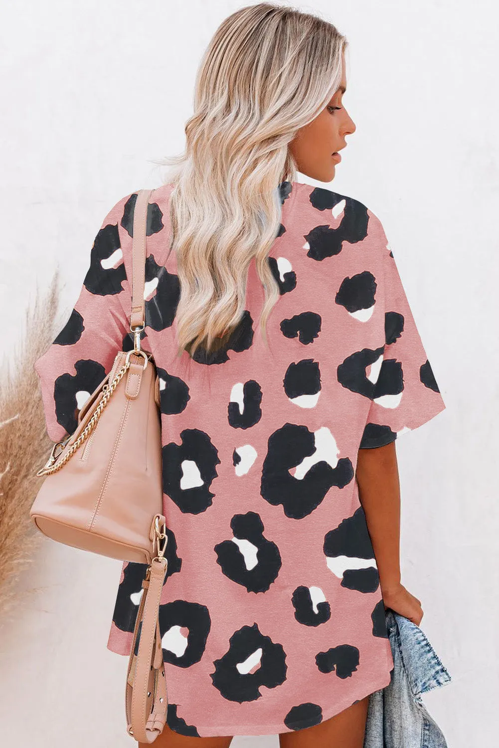 Boyfriend Leopard Print Loose T Shirt