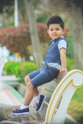 Boys' 4 Piece Set with a Vest