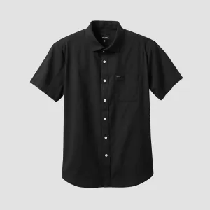 Brixton Charter Oxford Short Sleeve Woven Shirt Black