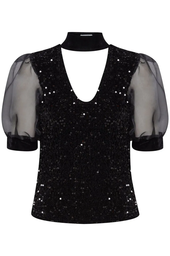 b.young sparkle top SULO blouse