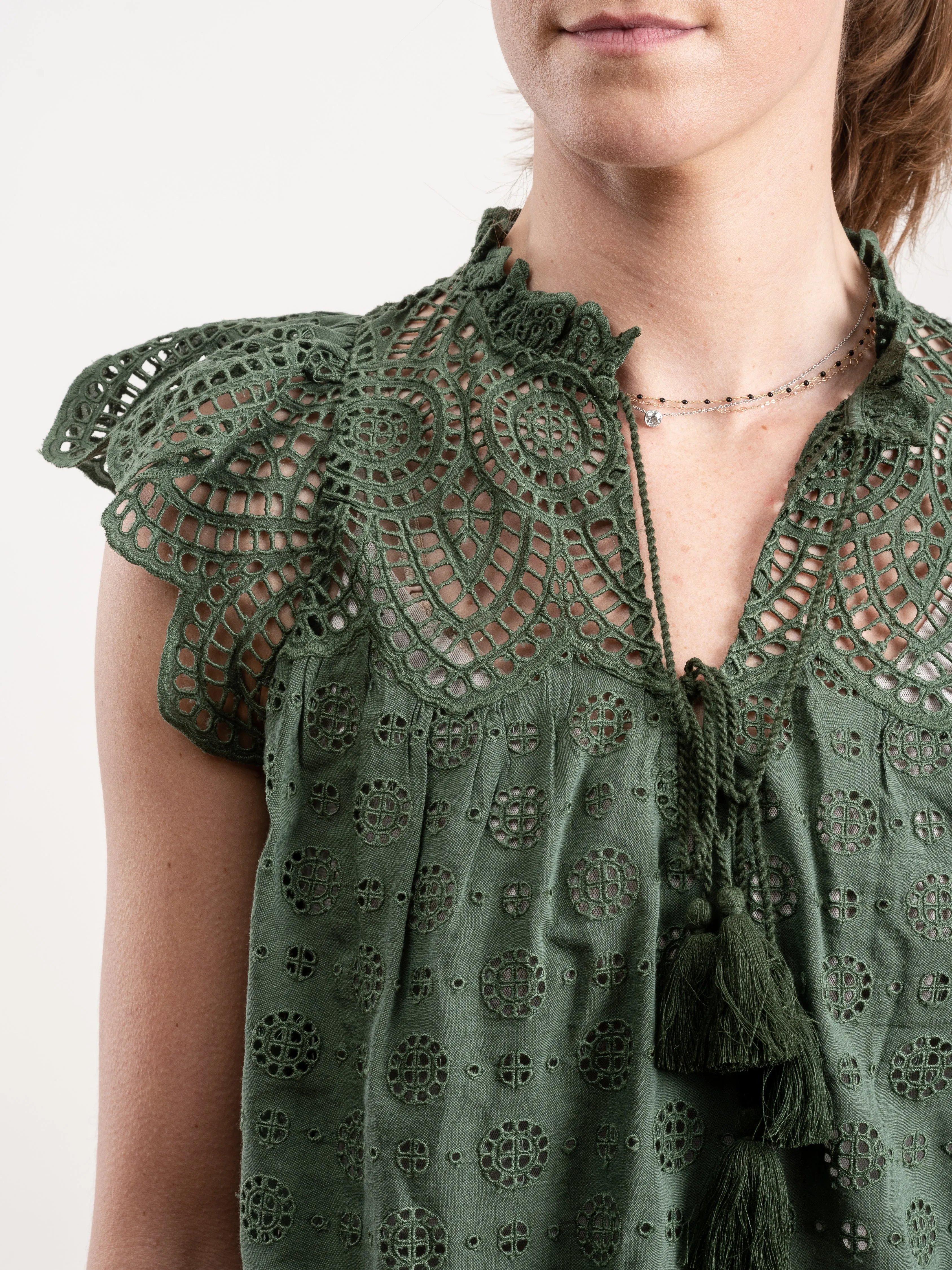 calliope top - army