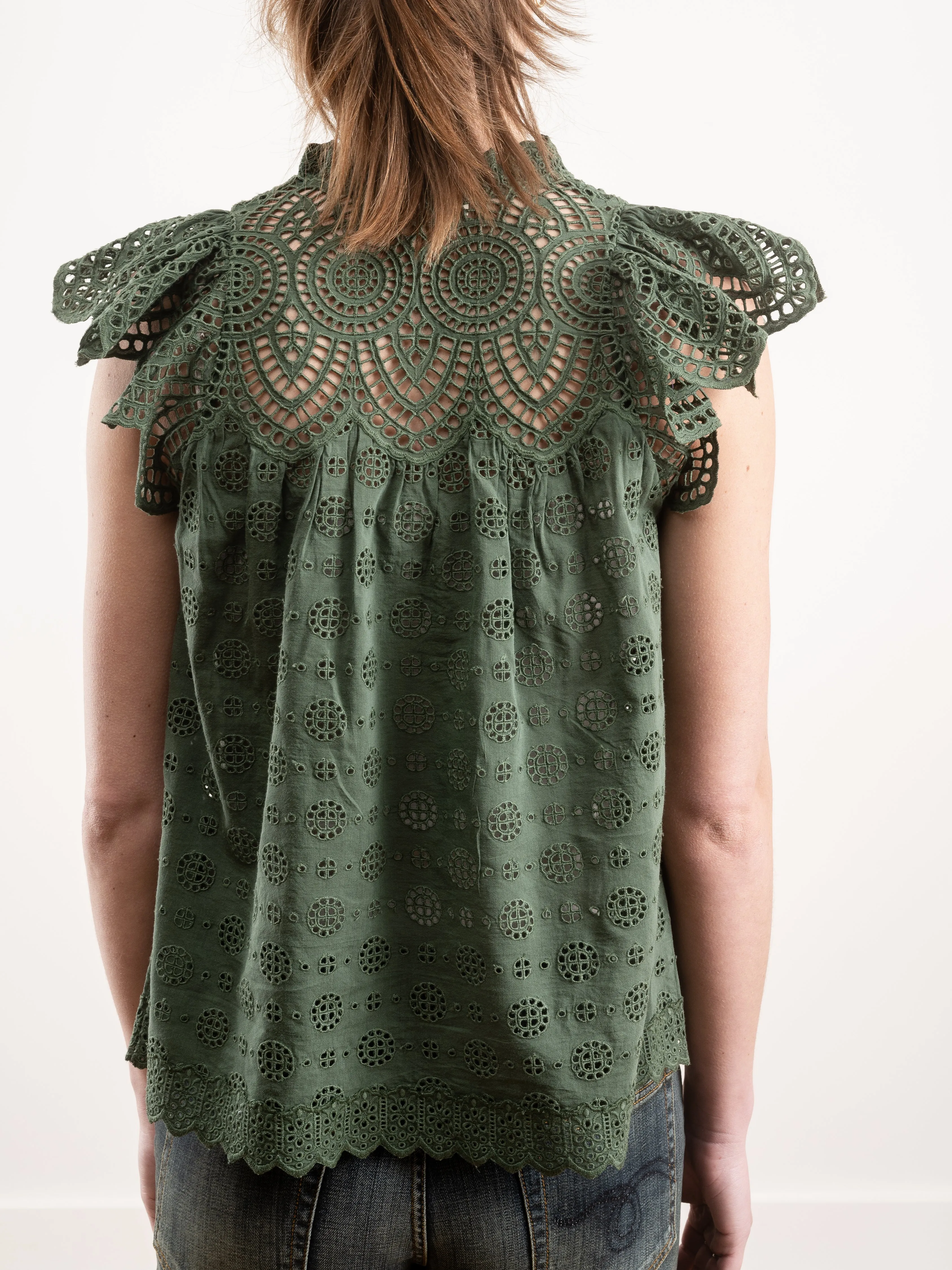 calliope top - army
