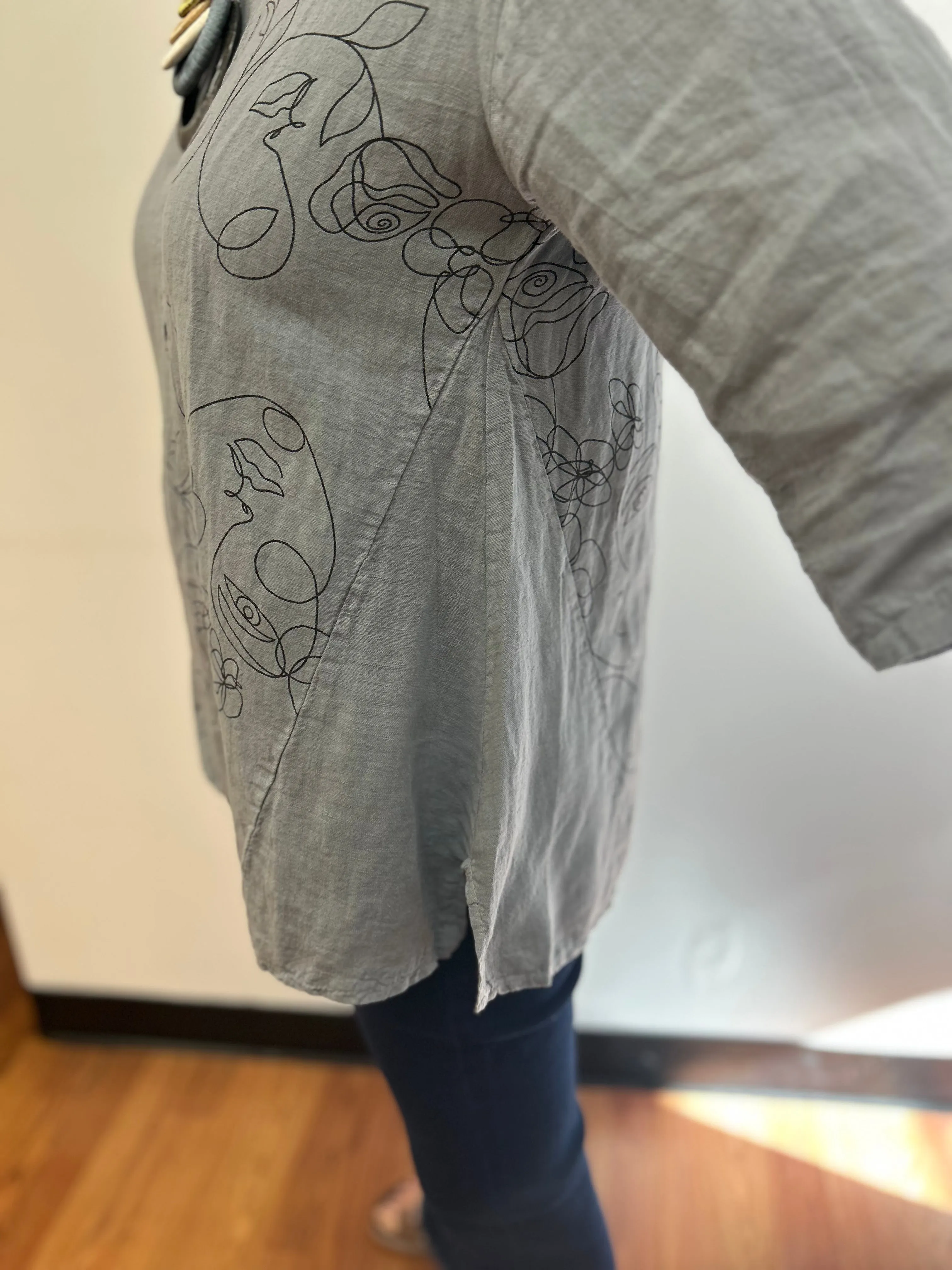 Cami Linen Blouse