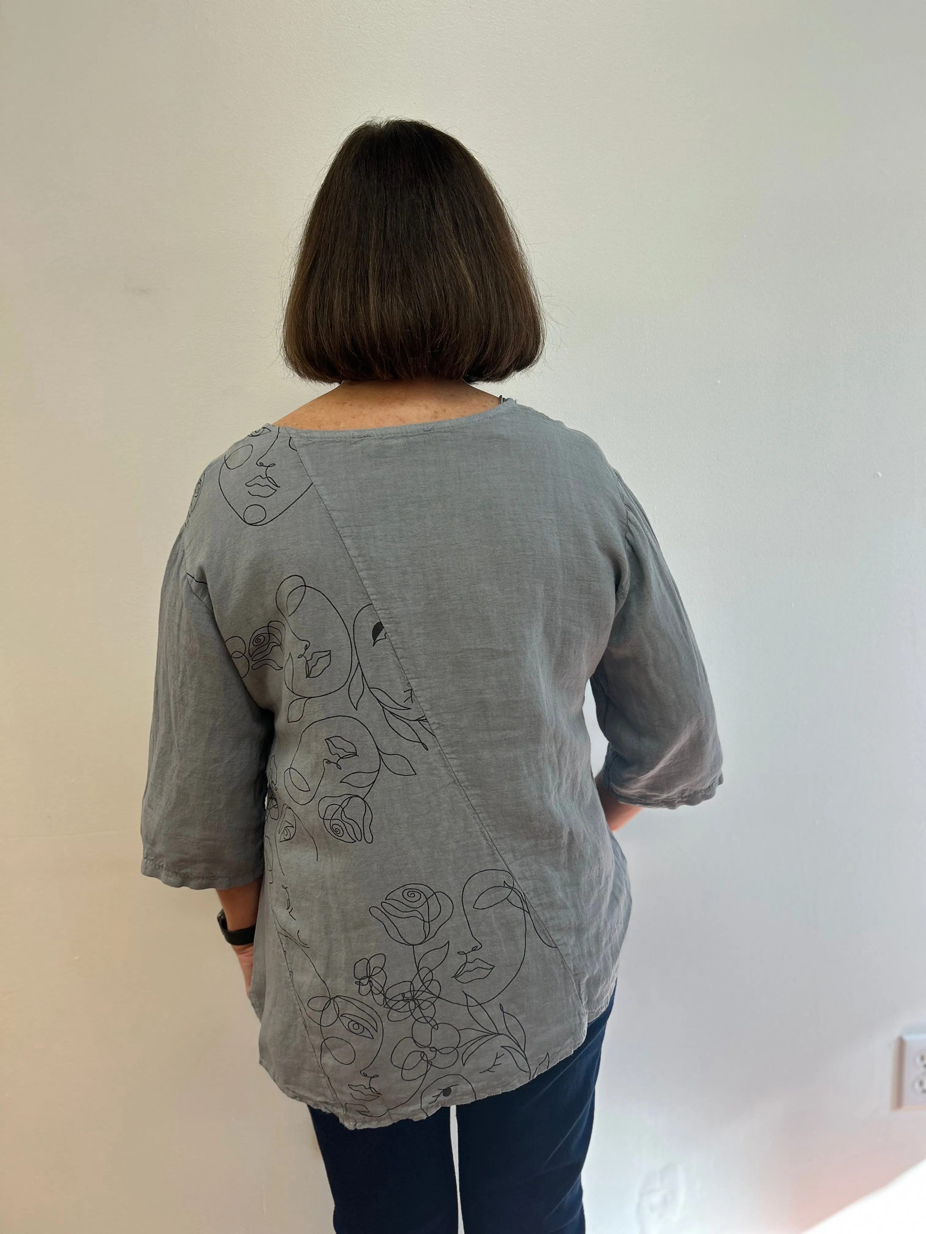 Cami Linen Blouse