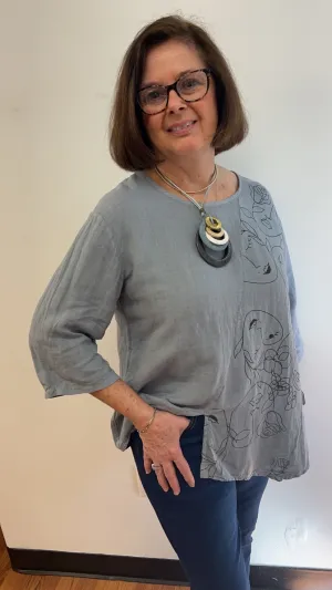 Cami Linen Blouse