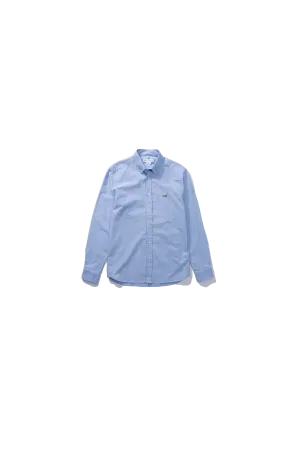 Camisa Bd shirt duck patch Light Blue Oxford