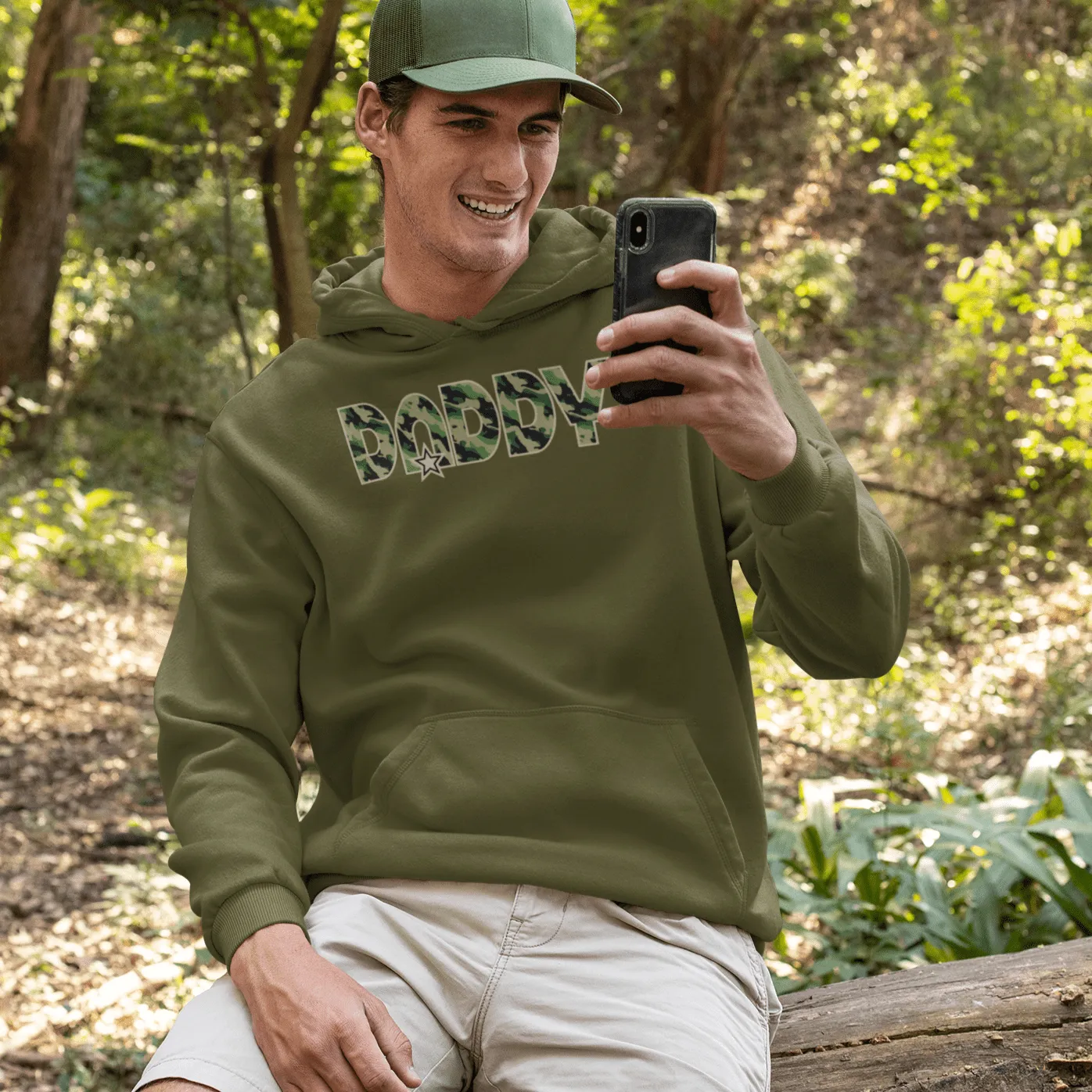 Camo Daddy Hoodie